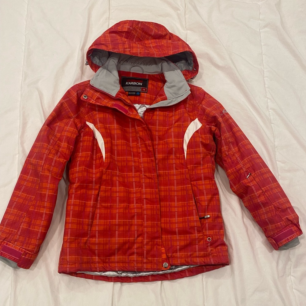 Karbon Youth Girls Ski/Winter Jacket- Size 14